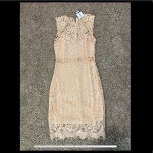 Pink Lace Dress